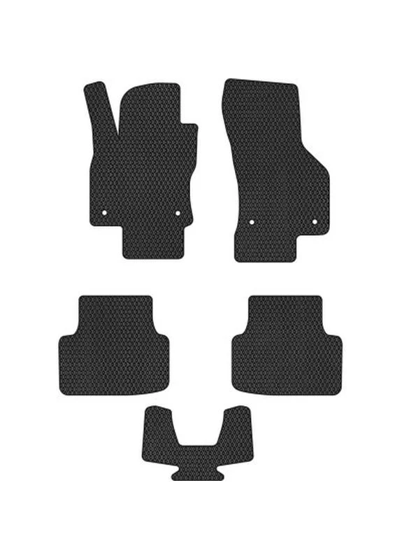 Коврик в салон Skoda Octavia A7 Scout (AT) 2013-2020 3 покол (SK12298CV5AV4RBB) Evatech (399129346)