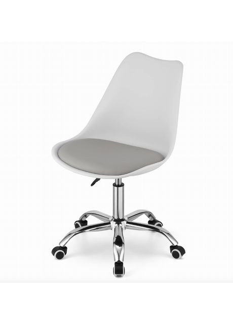 Офисное кресло Alba бело-серый Leobert (361952153)