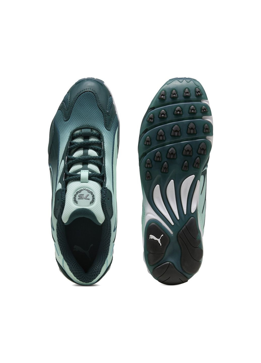 Зелені всесезонні кросівки f1® 75 yrs inhale sneakers unisex Puma