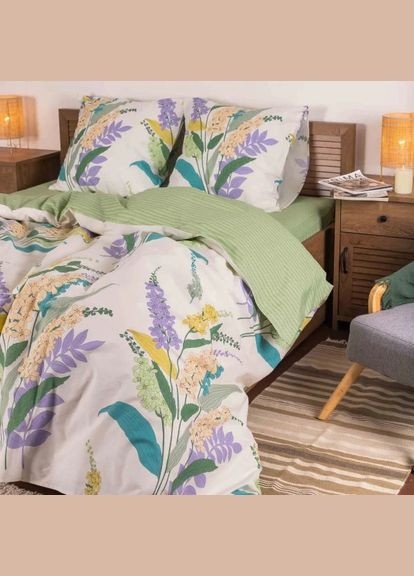 Комплект постельного белья двуспальный ранфорс 23224 100% хлопок Viluta (278635207)