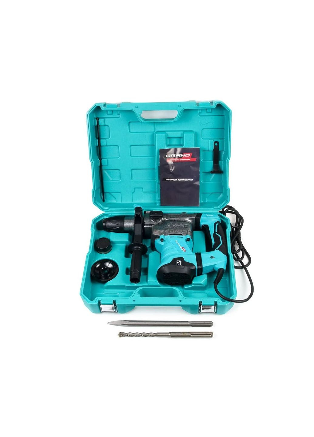 Перфоратор бочковий Чехія БРНО Модель 2700 Profi Патрон SDS-MAX Велика сила удару 80 кДж Висока Grand (364120764)