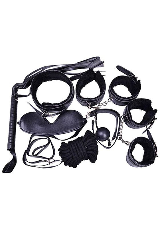 БДСМ набір 7 предметів садо мазо атрибутика China (317747430)