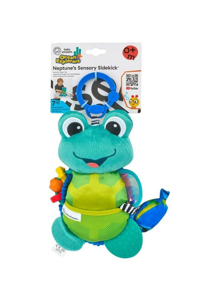 Іграшка-підвіска розвиваюча Neptunes Sensory Sidekick Activity Plush Toy () Baby Einstein 13156 (368755268)