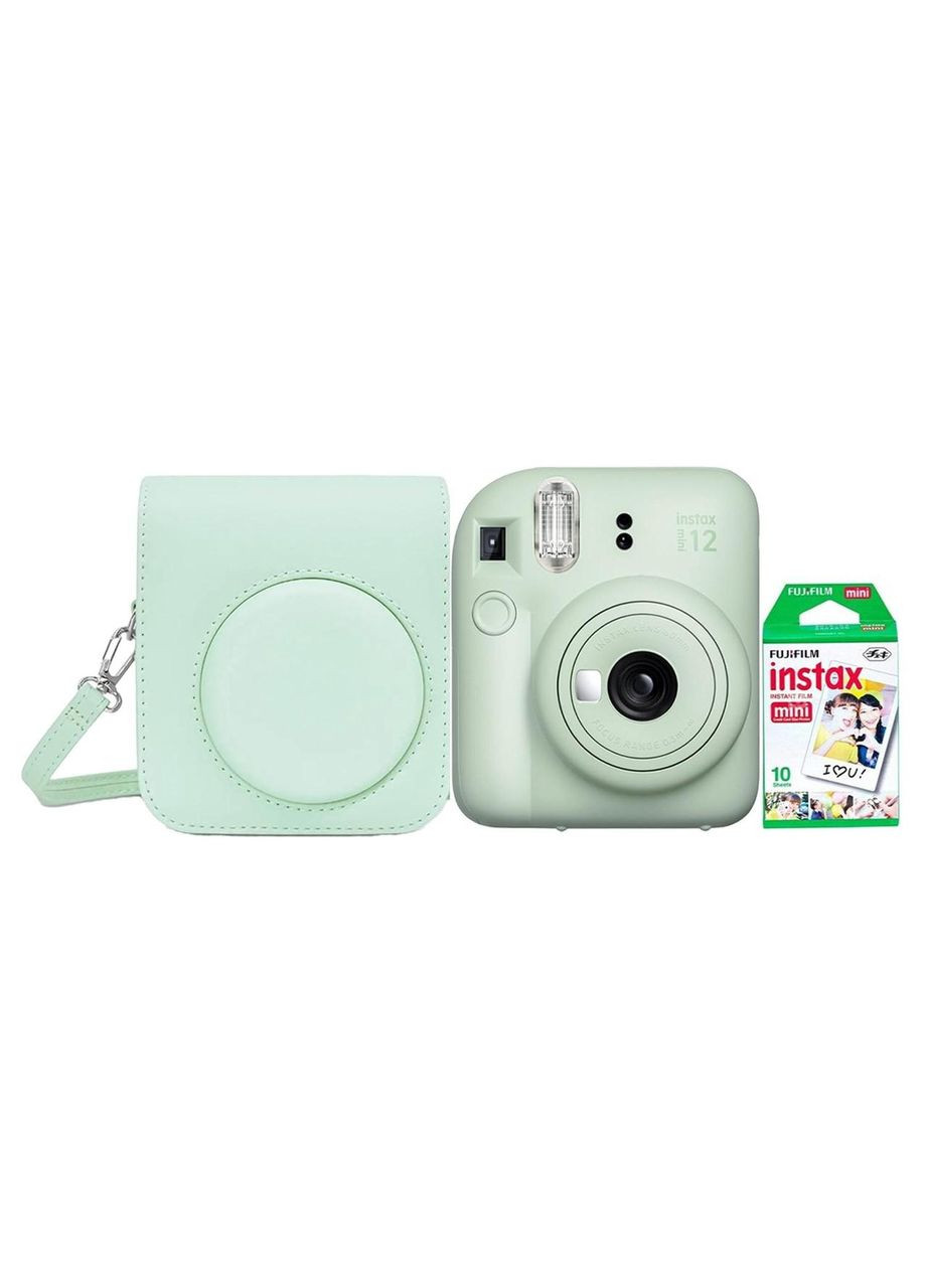 Набор камера мгновенной печати Instax Mini 12 + чехол + фотопленка 10 шт. Fujifilm (365721118)