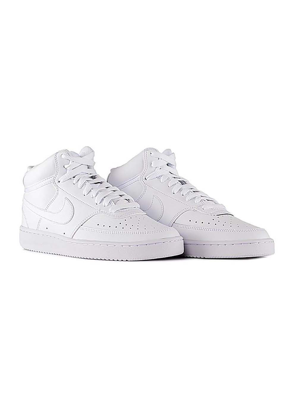 Жіночі Кросівки WMNS COURT VISION MID Білий Nike білі демісезони (260795955)