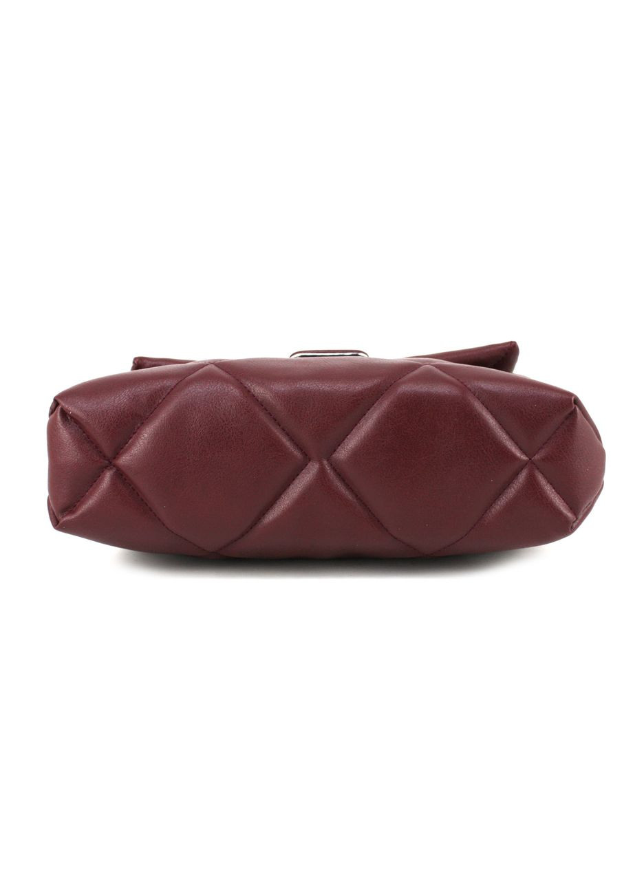 Невелика жіноча сумка крос-боді 8-5696 бордова Voila (303403578)