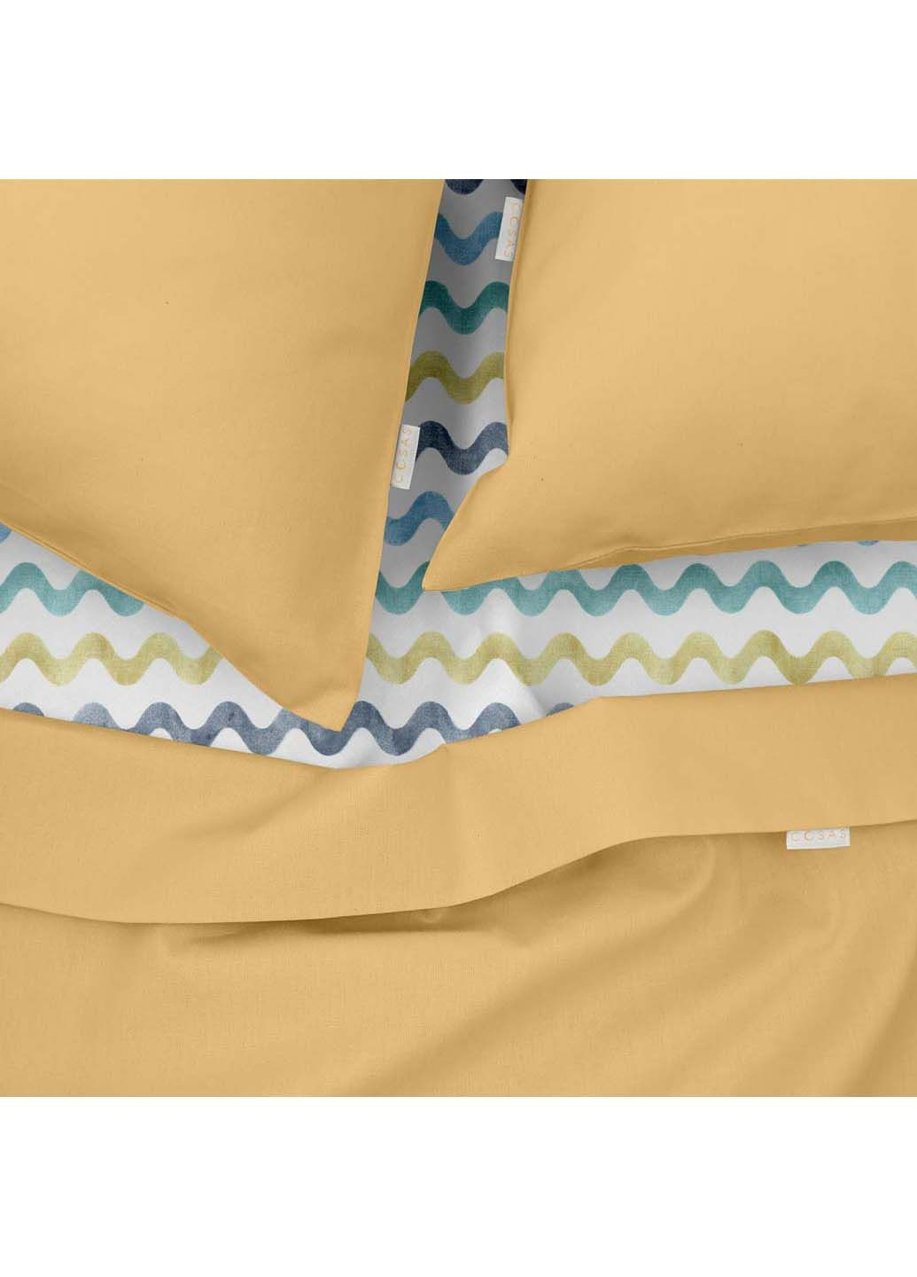 Евро постель с простыней на резинке Honey CS3 200х220 см Cosas (307474671)