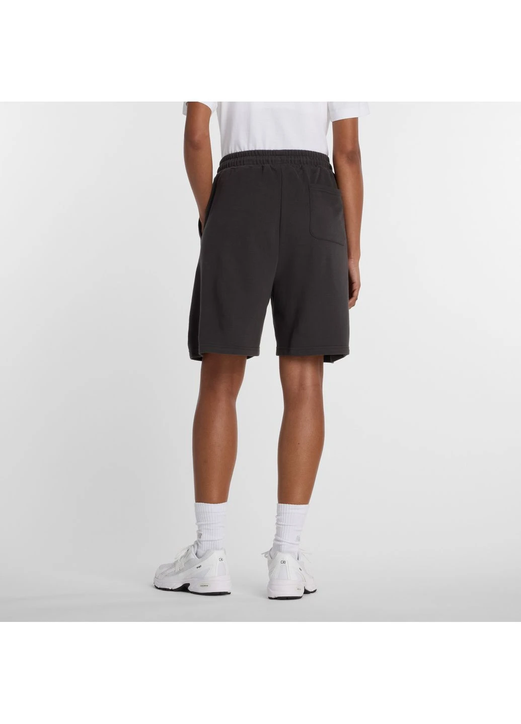 Жіночі темно-сірі Coastal Fleece Bermuda Short 42 (XS) (WB61H5V6ABR) New Balance WB61H5V6 (392840653)