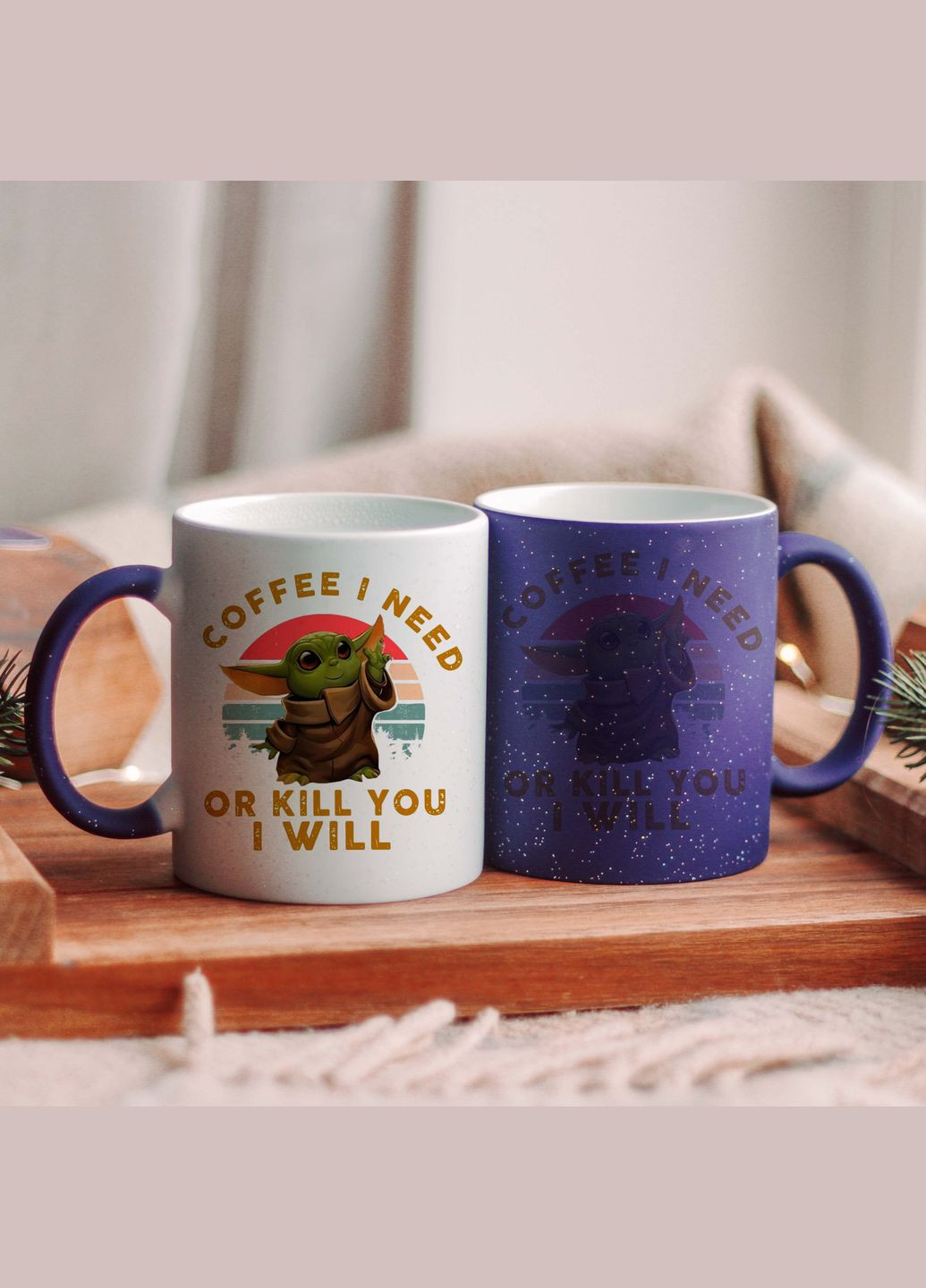 Чашка хамелеон йода Стар Варс No Brand (319719926)