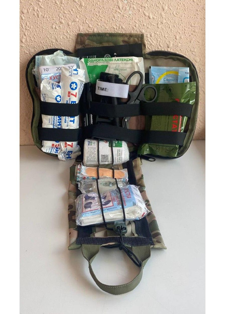 Тактичний підсумок під аптечку з відривною спинкою(Мультикам)(Олива)(Піксель) МОРНИНГ КЕТ (352168847)