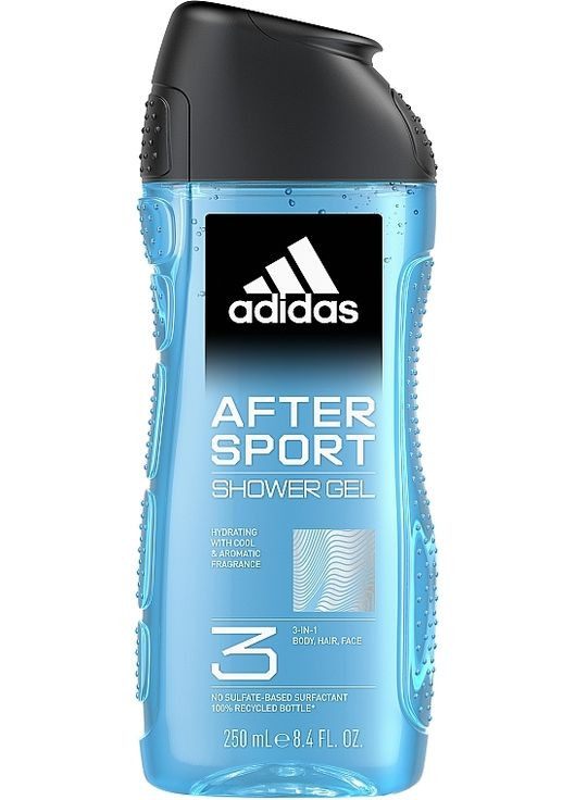 Гель для душу 3in1 After Sport Hair & Body Shower 250ml (1170885-119469) adidas (368646931)