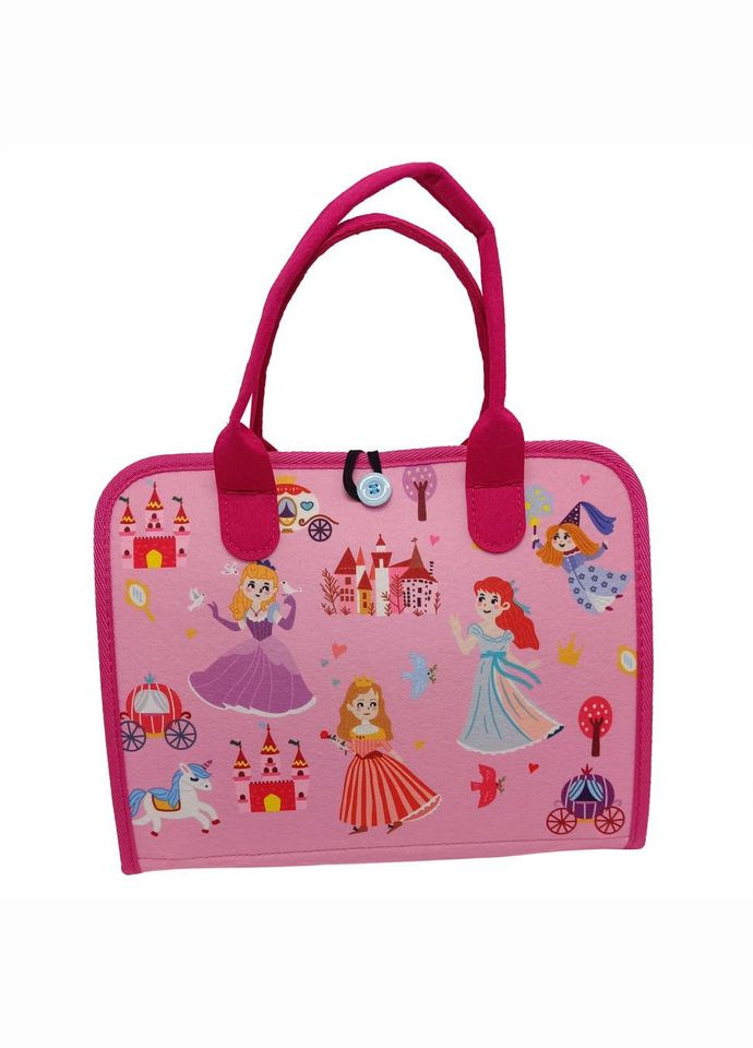 Дитяча розвиваюча сумочка-логіка XX4028 тактильні, розвиваючі вправи, з фетру No Brand (330608715)