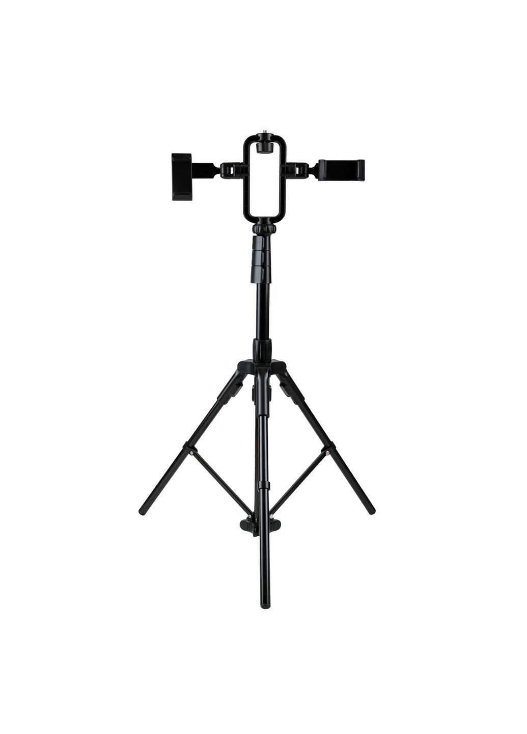 Штатив Для Двох Телефонів та Лампи N01 1.9м Чорний No Brand (340284363)