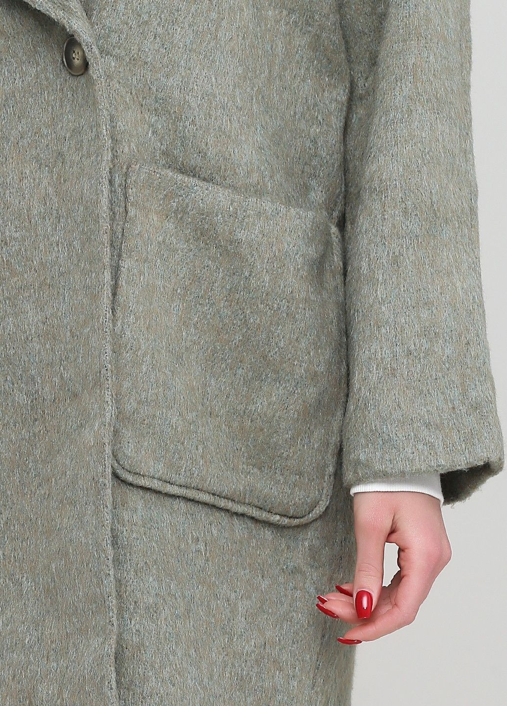 Оливковое (хаки) демисезонное Пальто H&M