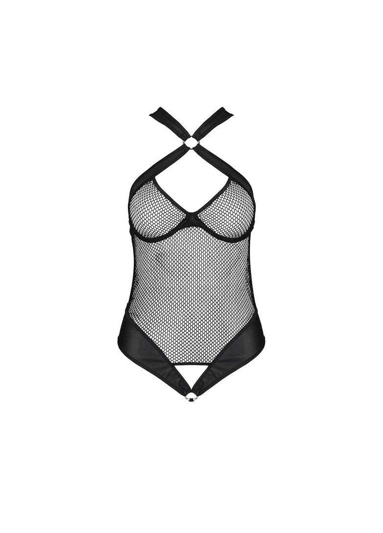 Сітчастий боді з халтером Amanda Body L/XL, black Passion (369951300)