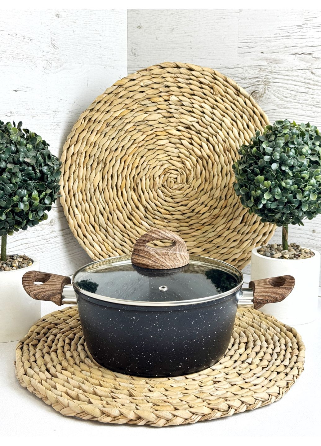 Кастрюля 1.8л с крышкой Forest Line IN3018FL Intrendo (364983549)