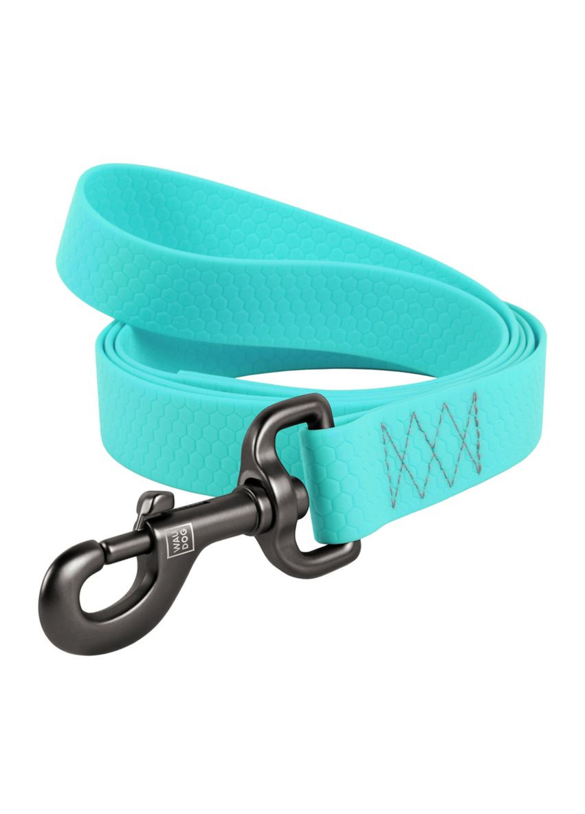 Поводок для собак водостойкий Waterproof светящийся Ш 25 мм Дл 183 см WAUDOG (279563968)