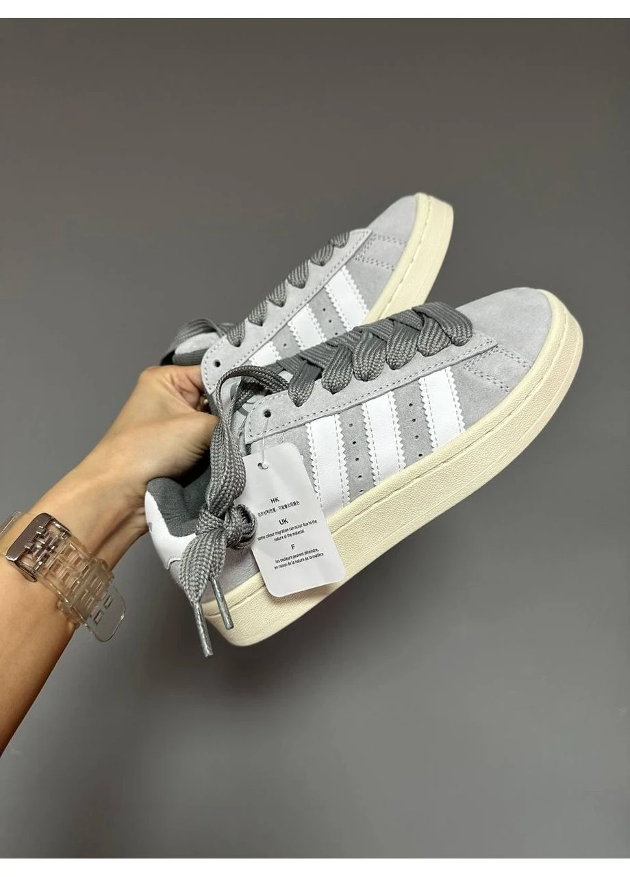 Сірі кросівки чоловічі adidas campus 00s light grey адідас кампус сірі демісезон No Brand
