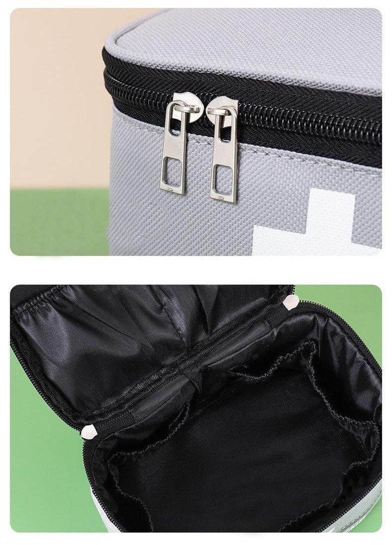 Аптечка, сумка-органайзер для медикаментів Сіра ( код: IBH046S ) No Brand (331902290)