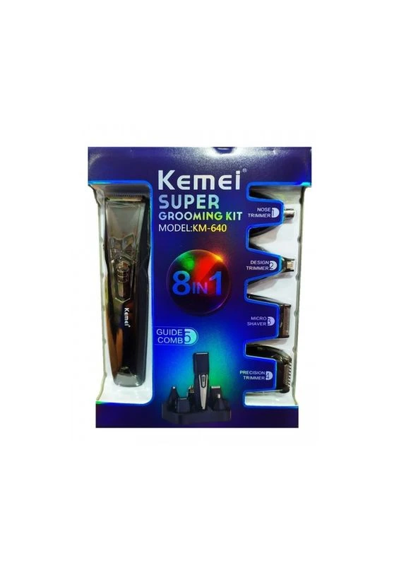 Машинка для стрижки LFQ- – многофункциональный триммер 8 в 1 Kemei KM-640 (361971206)