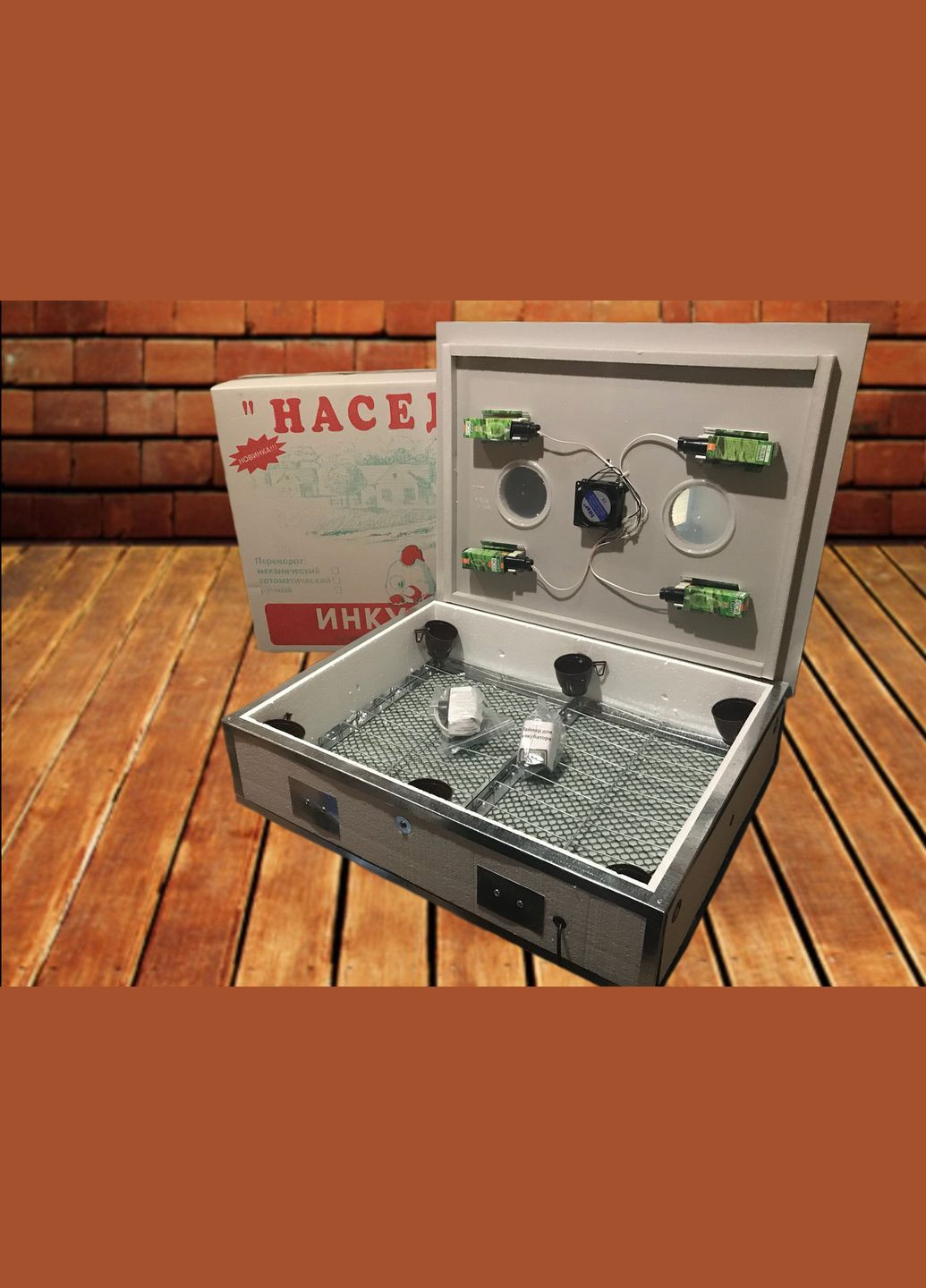 Інкубатор побутовий ДБ 108 з автоматичним переворотом Квочка (303403428)