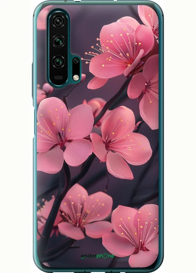 Чехол на Huawei Honor 20 Pro Пурпурная сакура "6075t-1702-70447" Endorphone (329847954)