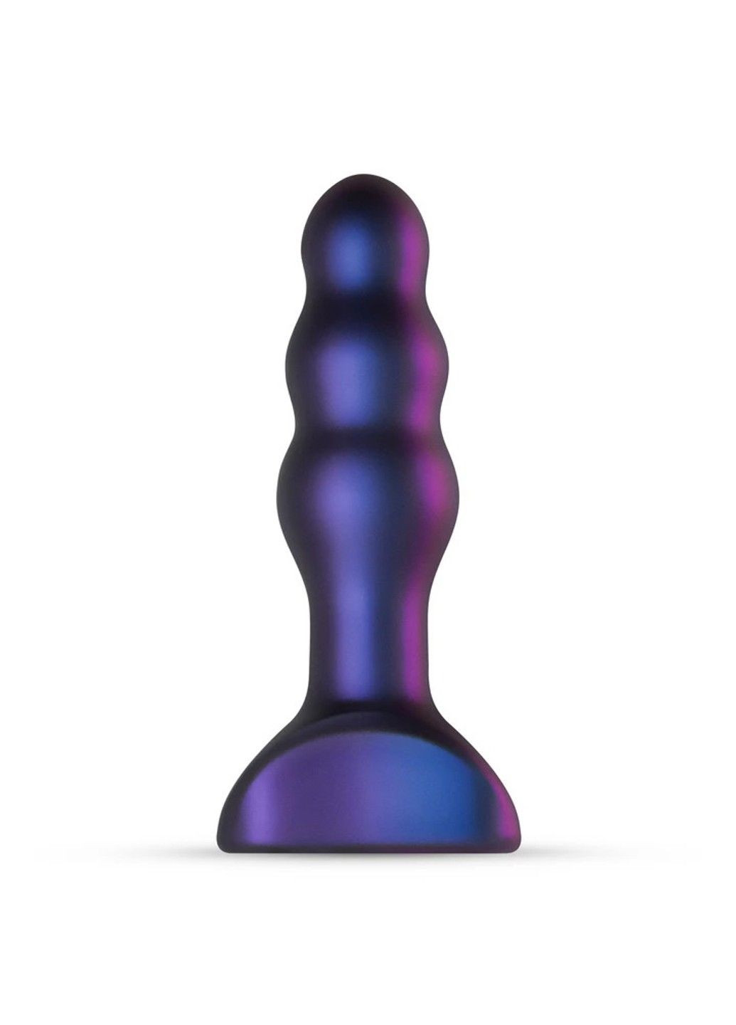 Анальна пробка з вібрацією, фіолетова, 3,7 см Hueman (290850709)