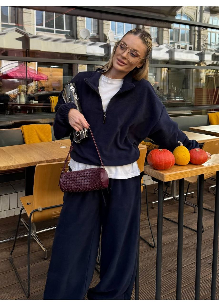 Женский теплый флисовый костюм No Brand (370434208)