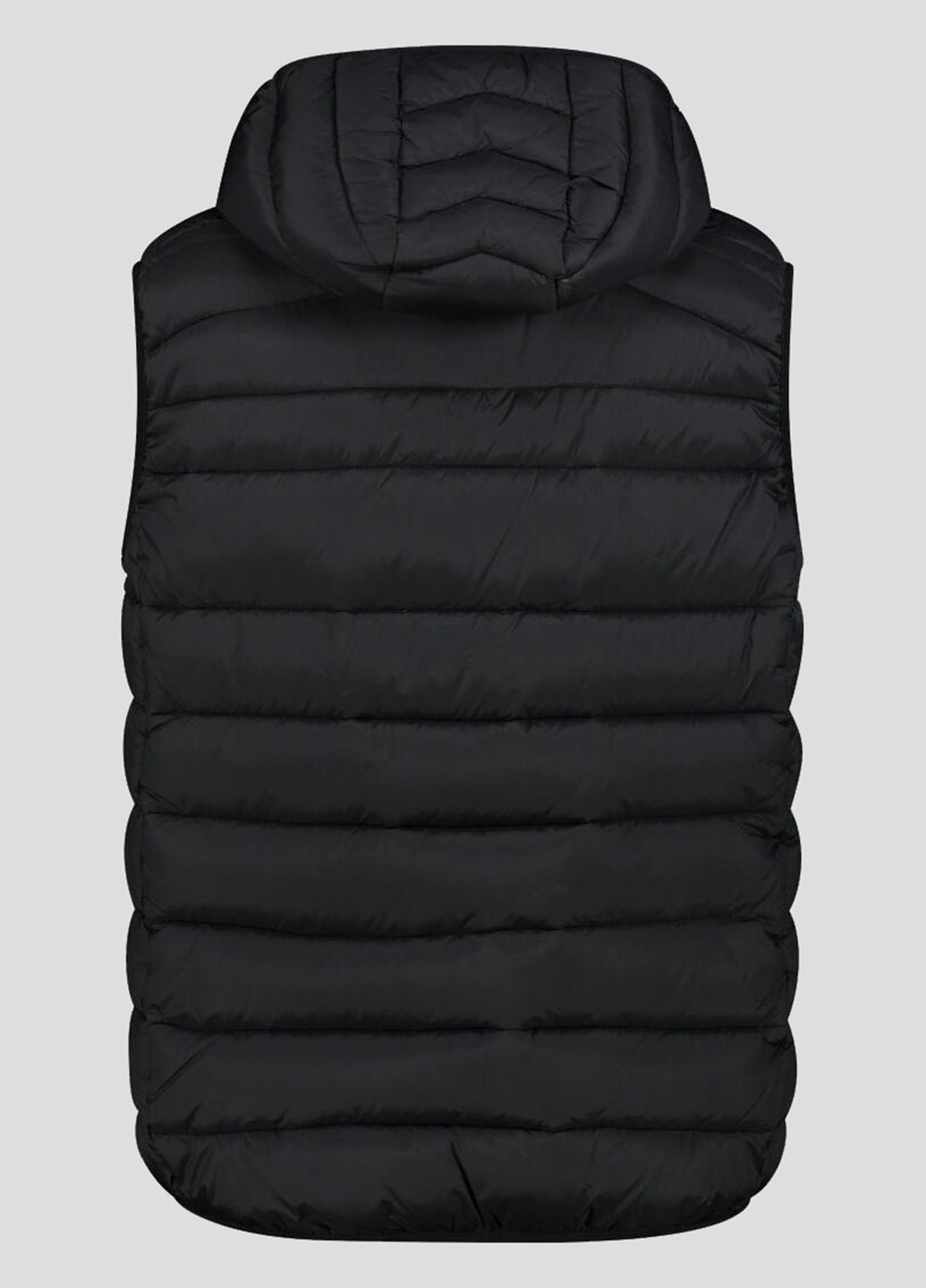 Черный стеганый жилет со съемным капюшоном CMP (311949287)