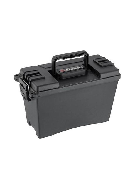 Ящик контейнер для інструменту переносний водонепроникний 290 x 14 x 190 мм Intertool (366217708)