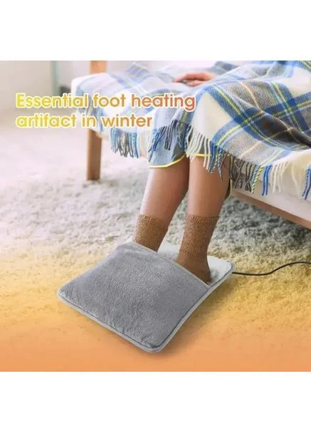 Портативная фланелевая грелка для ног с электрическим подогревом Foot warmer XL-997 Коврик с USB подогревом No Brand (386484262)