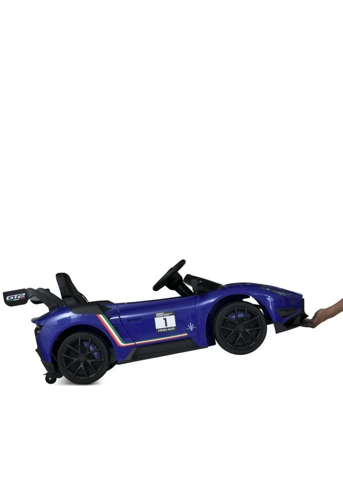 Детский электромобиль экокожа 114х61х45 см Красный Maserati (393483954)