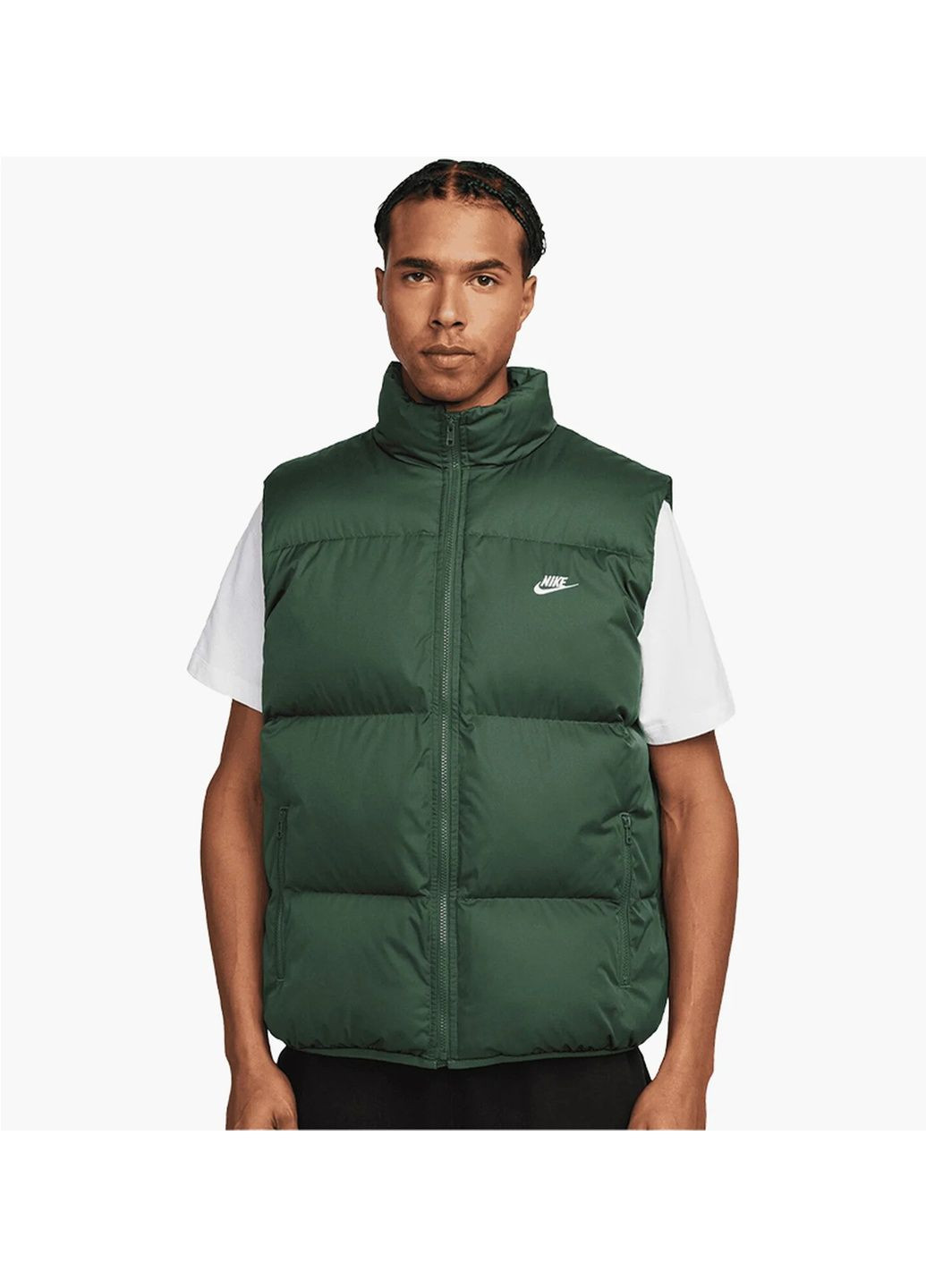 Жилетка чоловіча Club Puffer Vest Green Nike (365961849)