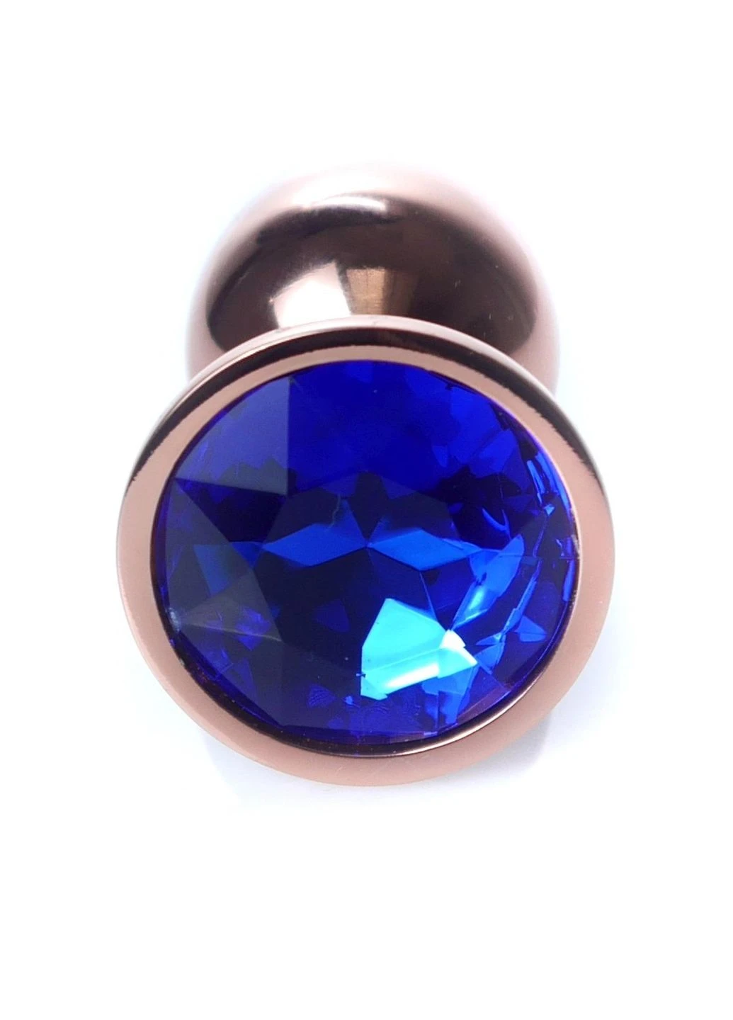 Анальная пробка Jewellery Red Gold Plug Dark Blue BOYS of TOYS (395803831)
