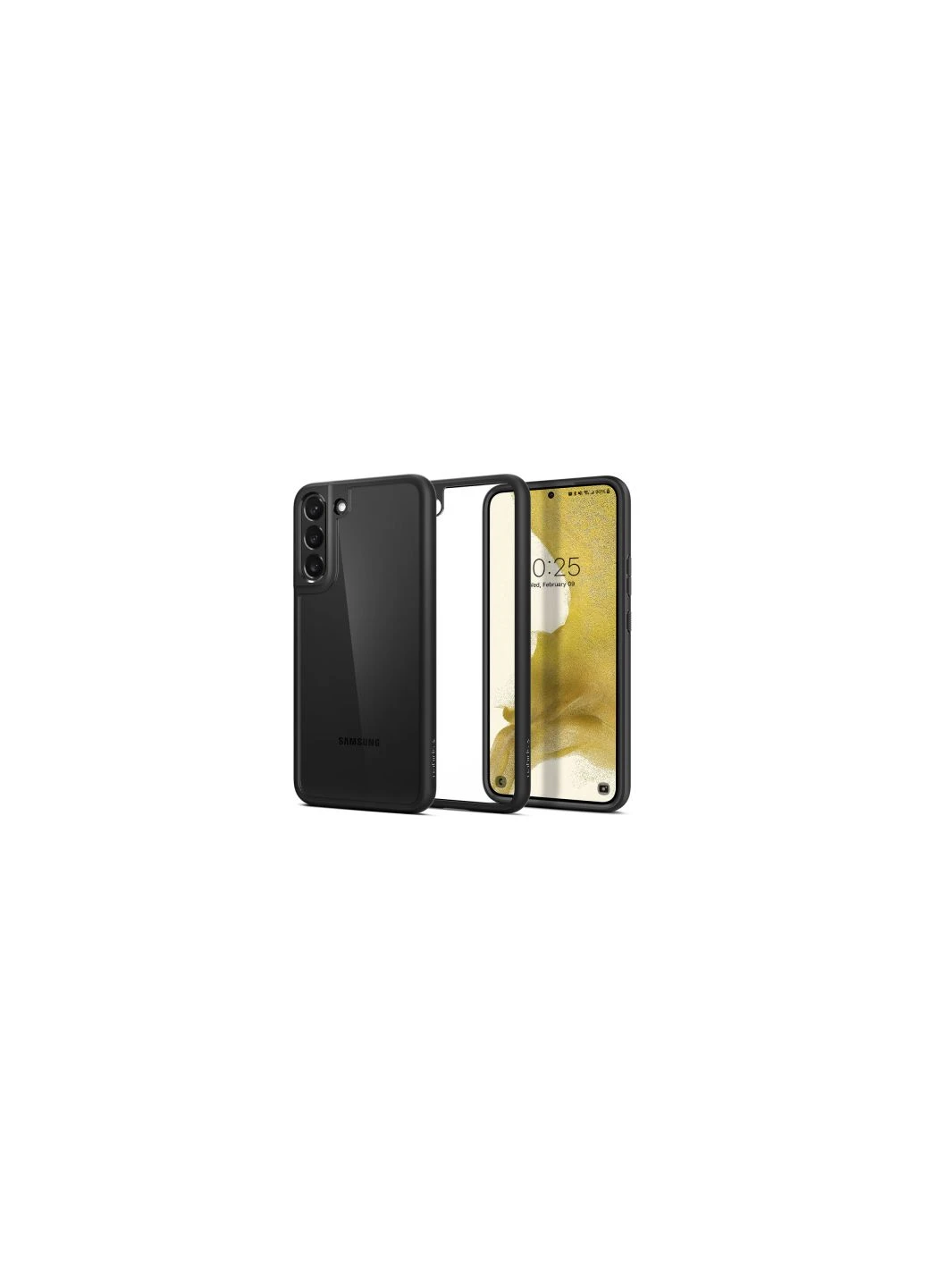 Чехол для мобильного телефона Samsung Galaxy S22 Ultra Hybrid, Matte Black (ACS03989) Spigen Samsung Galaxy S22 Ultra Hybrid, Matte Black (276903224)
