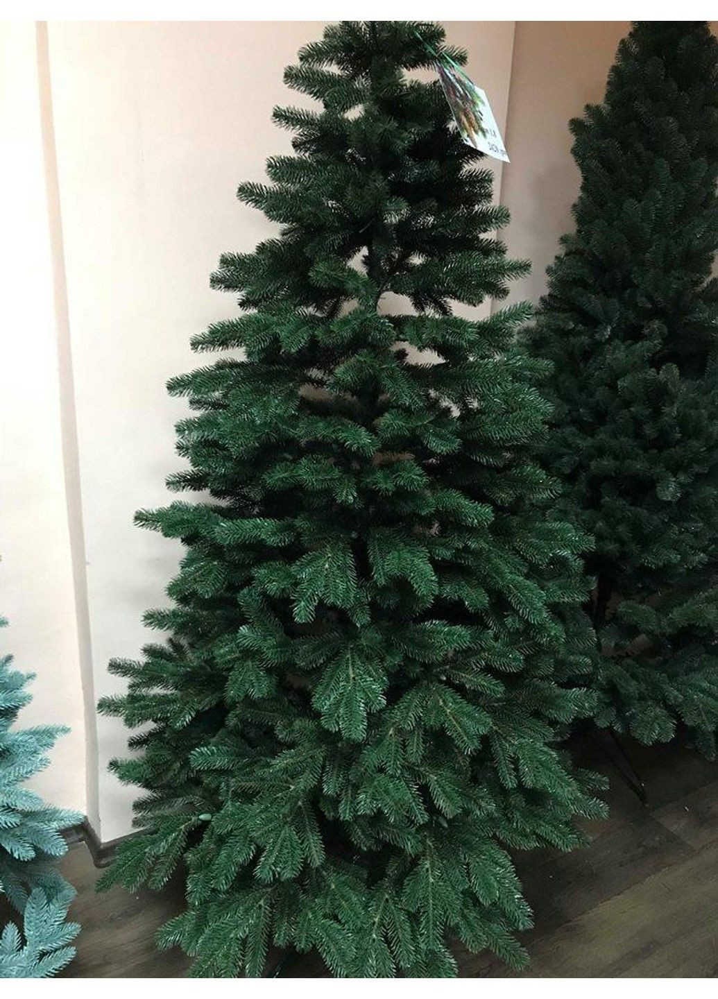 Искусственная пушистая елка Элит (высота 1.50 м) литая (Зеленая) No Brand (332635711)