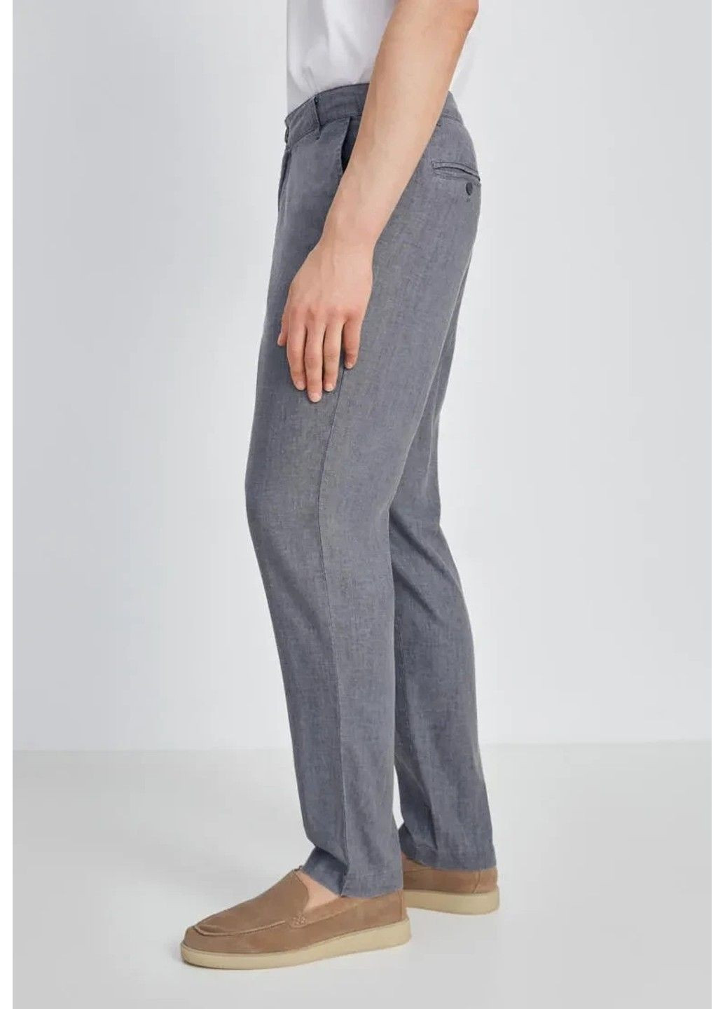 Льняні штани BAS-20024-205 Finn Flare (332006885)