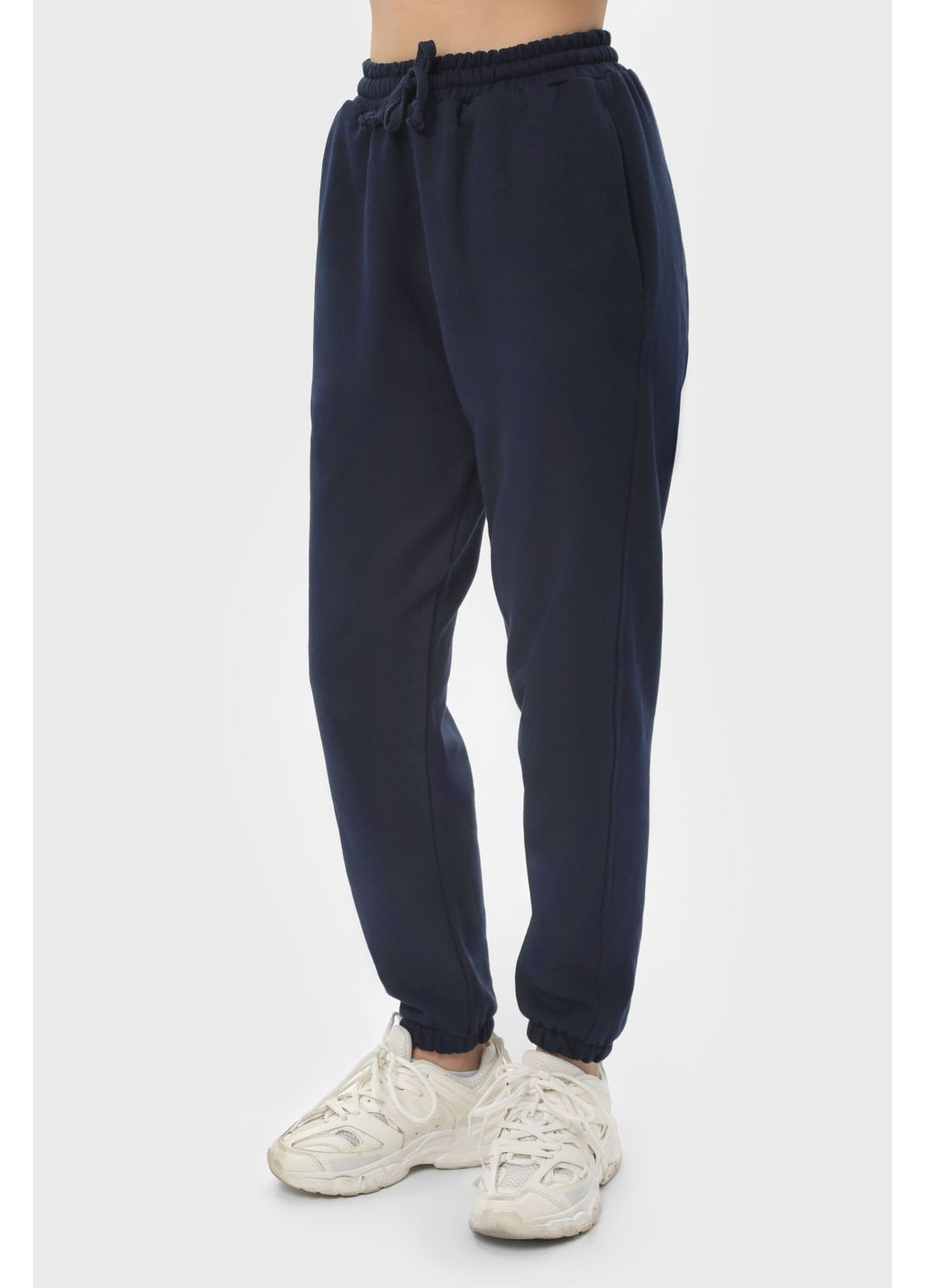 Брюки женские базовые темно-синие RAY PREMIUM LOOSE (363040793)