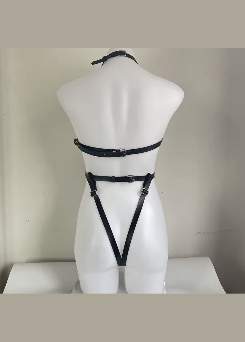 Портупея для БДСМ, жіноча портупея зі штучної шкіри, шкіряна портупея, шкіряний бандаж, шкіряні ремені БДСМ No Brand (341305740)