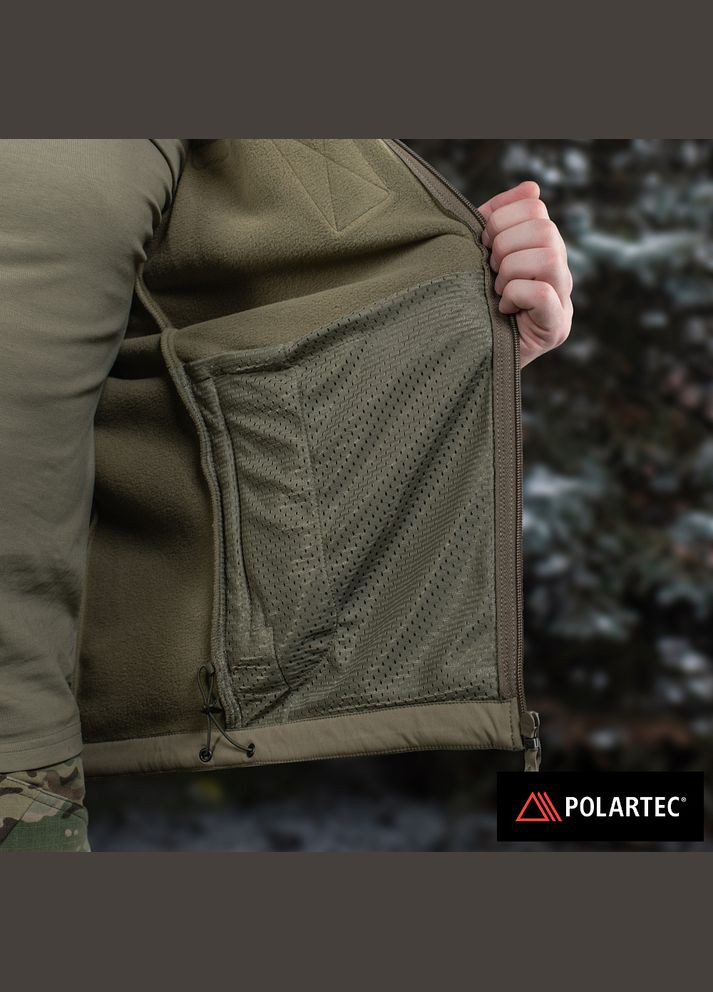 Куртка Combat Fleece Polartec Jacket Tan M-TAC (314806557)