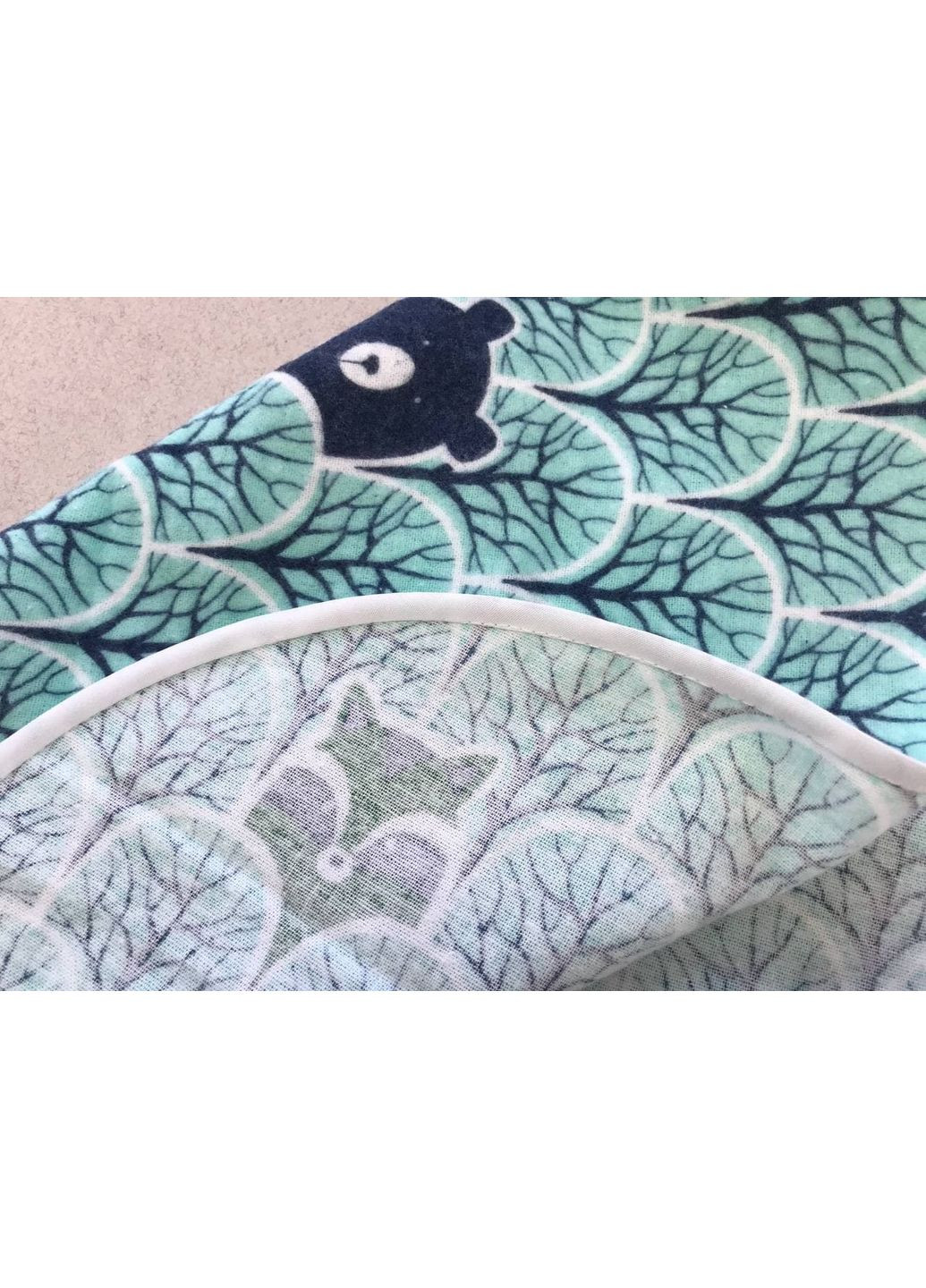 Байковий рушничок "Звірі в лісі" Moontime анімалістичні комбінований