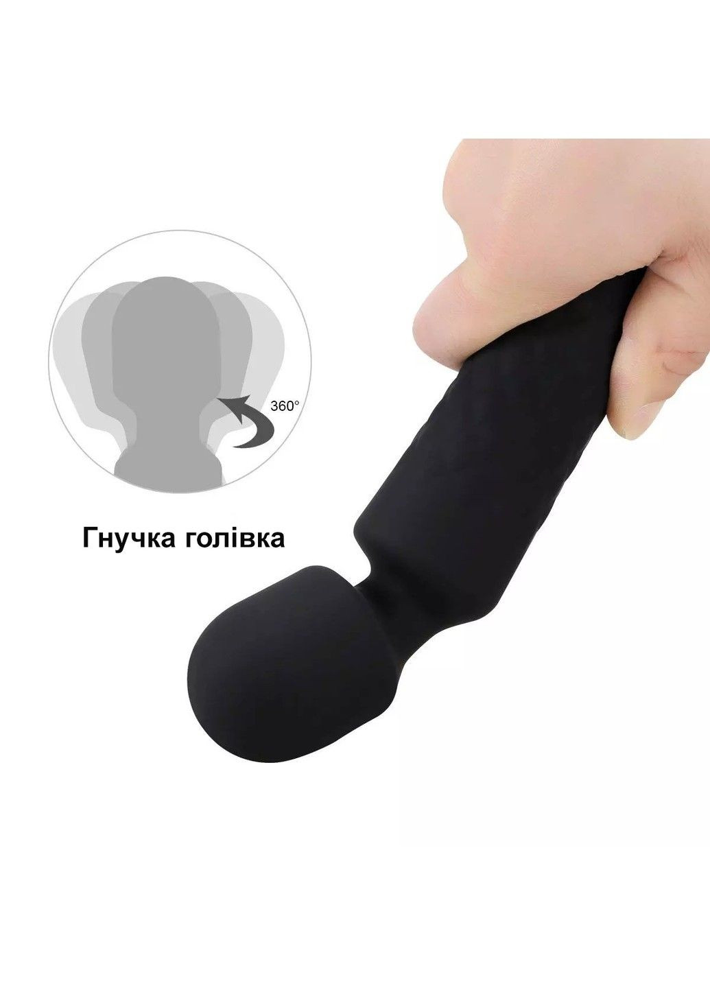 Вібратор для кліторальної стимуляції та масажу (чорний, USB) We Love (284278472)