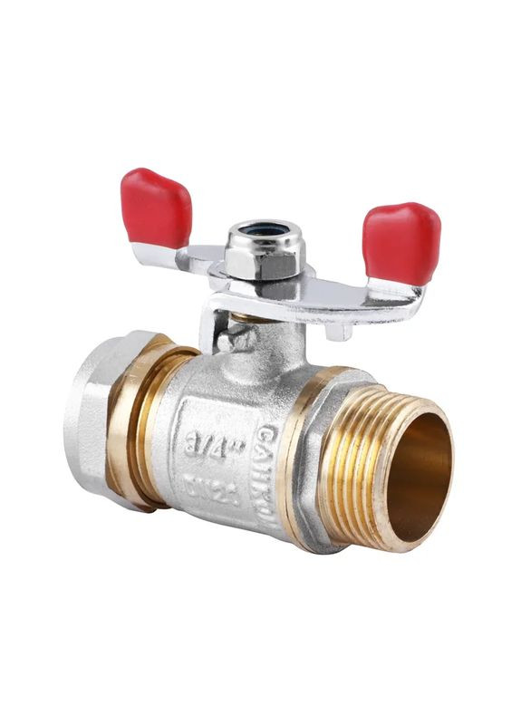 Кран шаровой Wing 20x3/4M (PR0005) СК (315507497)