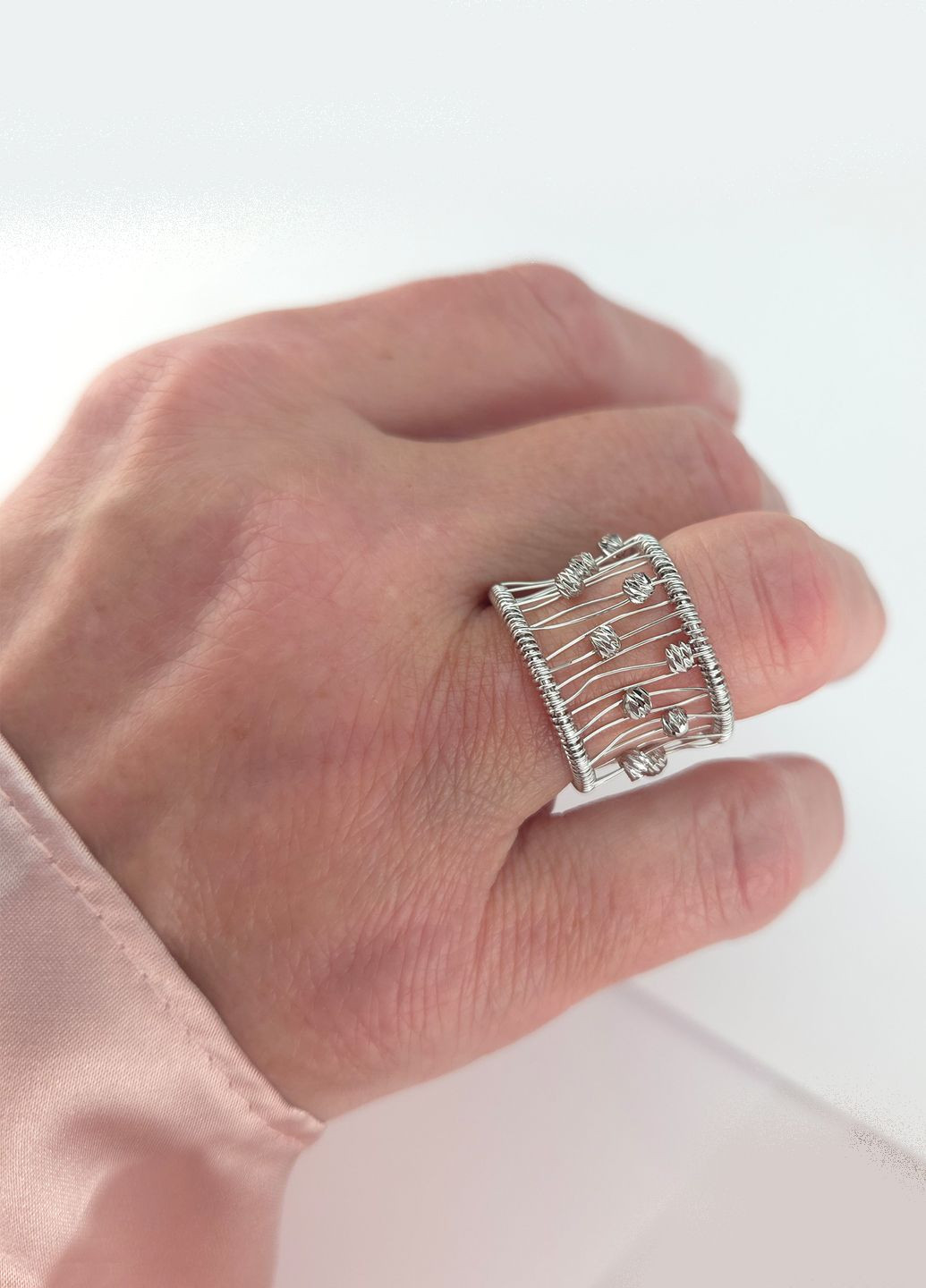 Кольцо женское безразмерное Luvete (338792239)