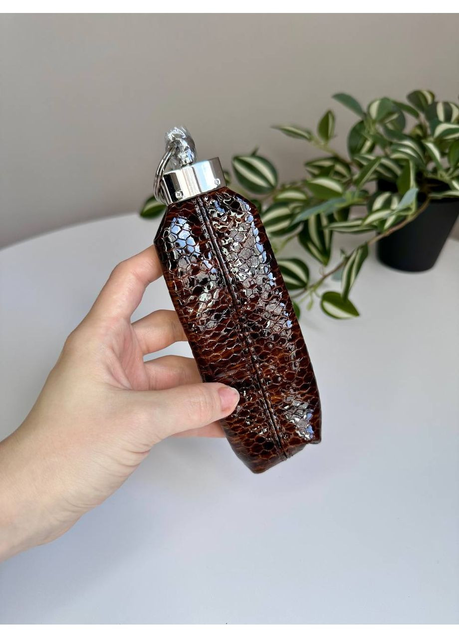 Ключница кожаная для обычных ключей на змейке с кольцом VI&VA (361847435)