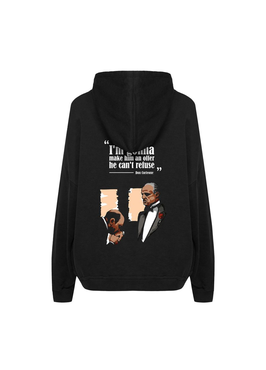 Худі з принтом "I'm gonna make him an offer he can't refuse". Godfather (10539623222) ТiШОТКА (365244885)