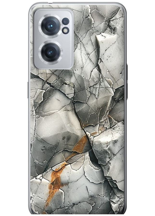 Силіконовий чохол 'Сірий мармур' для Endorphone OnePlus Nord CE 2 (285113968)