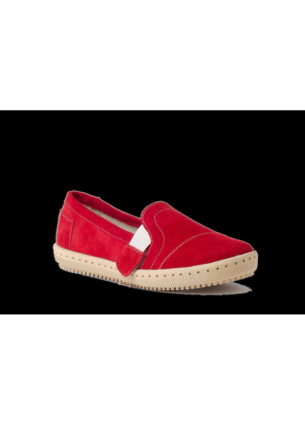 Красные слипоны april rosso тм (украина) Eleven Shoes