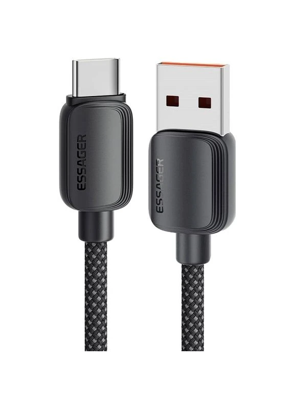 Кабель USB 2.0 AM to USB-C 100W 1 м Black (EXC7A-WL01-P) Essager (381333954)