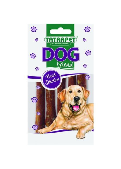 Ласощі для собак Dog Expert кальцієві палички з м'ясом качки та яловичиною 70 г 446.77 TATRAPET (278308474)